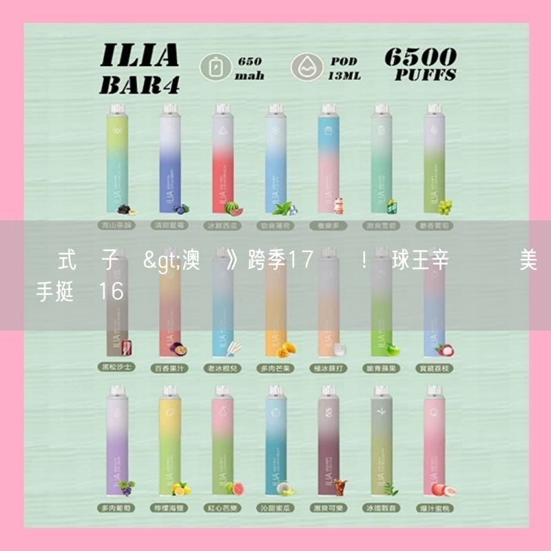 拋棄式電子煙>澳網》跨季17連勝！ 球王辛納橫掃美國對手挺進16強