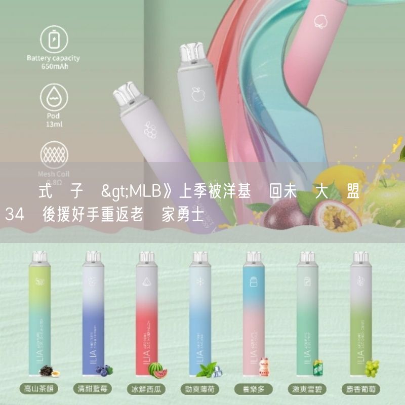 拋棄式電子煙>MLB》上季被洋基簽回未獲大聯盟機會 34歲後援好手重返老東家勇士